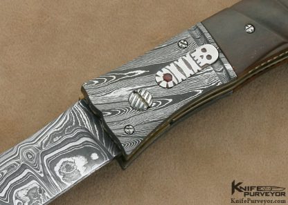 Steve Hill Custom Knife "Dangerous Purves" Auto - Image 2