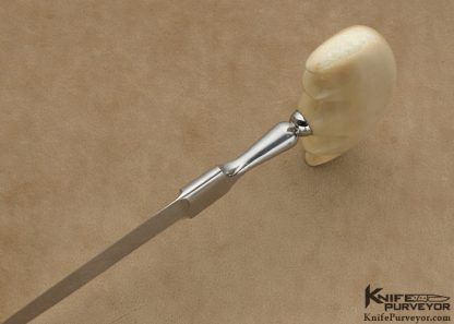 Steven Rapp Custom Knife Fossilized Push Dagger - Image 6