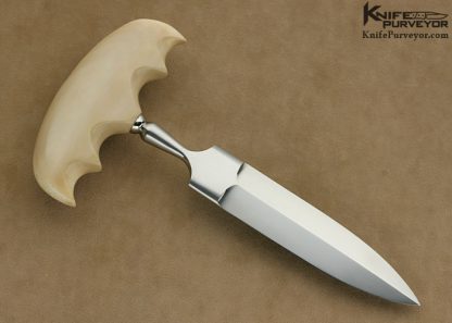 Steven Rapp Custom Knife Fossilized Push Dagger - Image 3