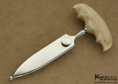 Steven Rapp Custom Knife Fossilized Push Dagger - Image 4