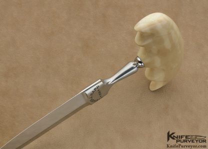Steven Rapp Custom Knife Fossilized Push Dagger - Image 5