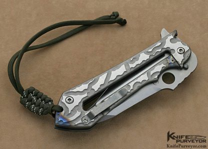 Steve Ryan Custom Knives Monster Fang Tactical Frame Lock - Image 3