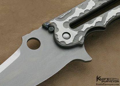 Steve Ryan Custom Knives Monster Fang Tactical Frame Lock - Image 2