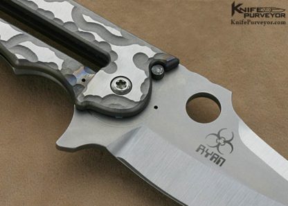 Steve Ryan Custom Knives Monster Fang Tactical Frame Lock - Image 4