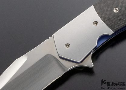Steve Skiff Custom Knife  "Accomplice" LinerLock Titanium and Carbon Fiber - Image 2