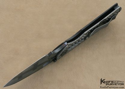 Duane Dwyer Custom Knife SNG Carbon Fiber Frame Lock - Image 8
