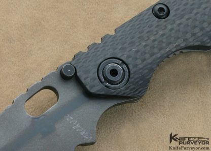 Duane Dwyer Custom Knife SNG Carbon Fiber Frame Lock - Image 2
