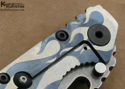 Strider Custom Knife 1 of 18 Custom Strider MSC/Starlingear LTDÃ‚Â Titanium SMF "G2 SUMMIT" Collaboration Knife - Image 5