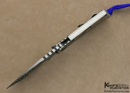 Strider Custom Knife 1 of 18 Custom Strider MSC/Starlingear LTDÃ‚Â Titanium SMF "G2 SUMMIT" Collaboration Knife - Image 7