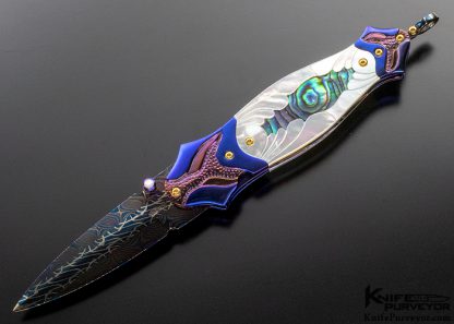 Suchat Jangtanong Custom Knife Fish Tail Linerlock Dagger