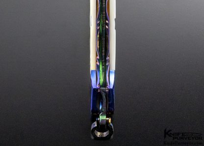 Suchat Jangtanong Custom Knife Fish Tail Linerlock Dagger - Image 8