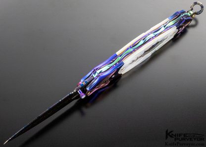 Suchat Jangtanong Custom Knife Fish Tail Linerlock Dagger - Image 6