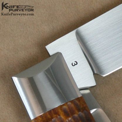 Tony Bose Custom Knife Dogs Head Trapper Slipjoint - Image 3