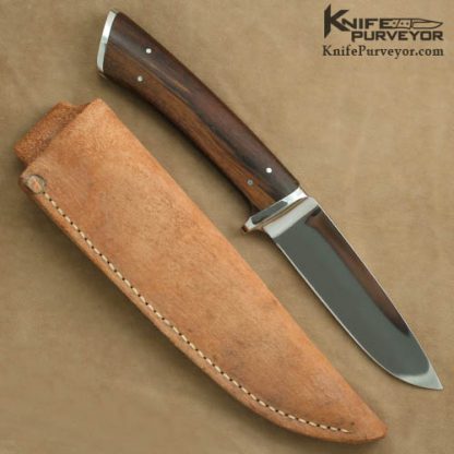 T.M. Dowell Custom Knife Integral Drop Point Hunter - Image 3