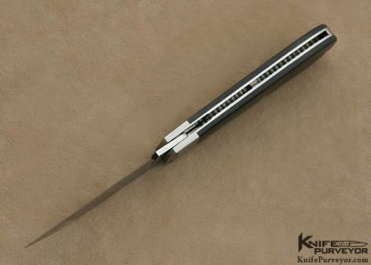 T.A. Davison Custom Knife Canvas Micarta Slipjoint - Image 5