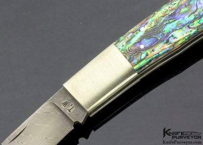 Takayuki Watanabe Custom Knife Abalone Lockback Folder - Image 2