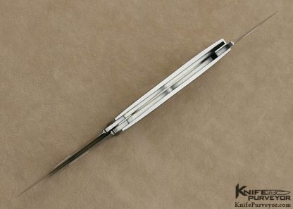 Terry Davis Custom Knife Bone Interframe 3 Blade Stockman Slip Joint - Image 6