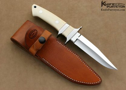 Thad Buchanan Custom Knife  Baby Bear Subhilt Fighter - Image 4