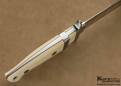Thad Buchanan Custom Knife  Baby Bear Subhilt Fighter - Image 5