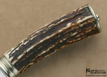 Tim Hancock Custom Knife Stag Bowie - Image 3