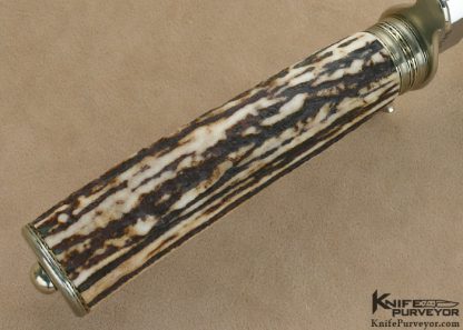 Tim Hancock Custom Knife Stag Bowie - Image 8
