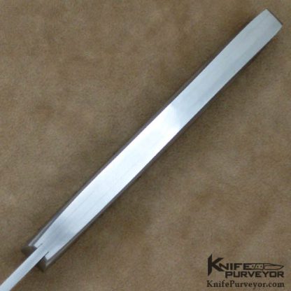 Tim Herman Custom Knife "Sliver" Slipjoint Engraved by Simon Lytton - Image 4