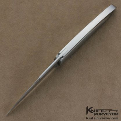 Tim Herman Custom Knives Fluted Sliver Linerlock - Image 6