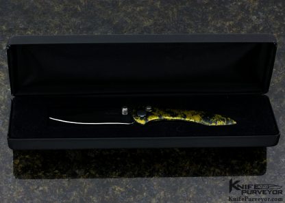 TiKnives Custom Knife Button Release Gravity Knife - Image 6