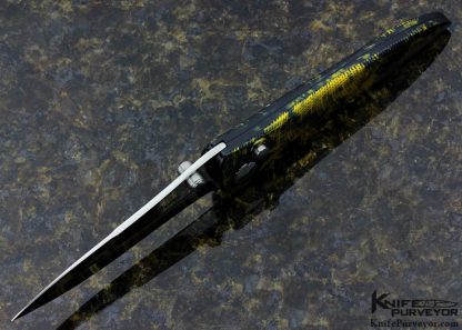 TiKnives Custom Knife Button Release Gravity Knife - Image 4