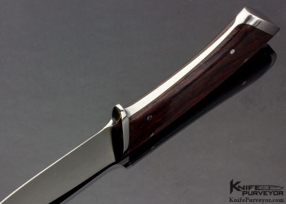 TM Dowell Custom Knife Desert Ironwood Little Hunter with Sheath - Image 5
