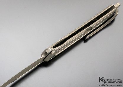 Todd Begg Steelcraft Series Custom Knife Sun Tzu Kwaiken Stonewash - Image 6