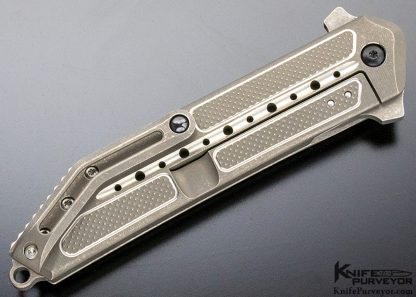 Todd Begg Steelcraft Series Custom Knife Sun Tzu Kwaiken Stonewash - Image 4