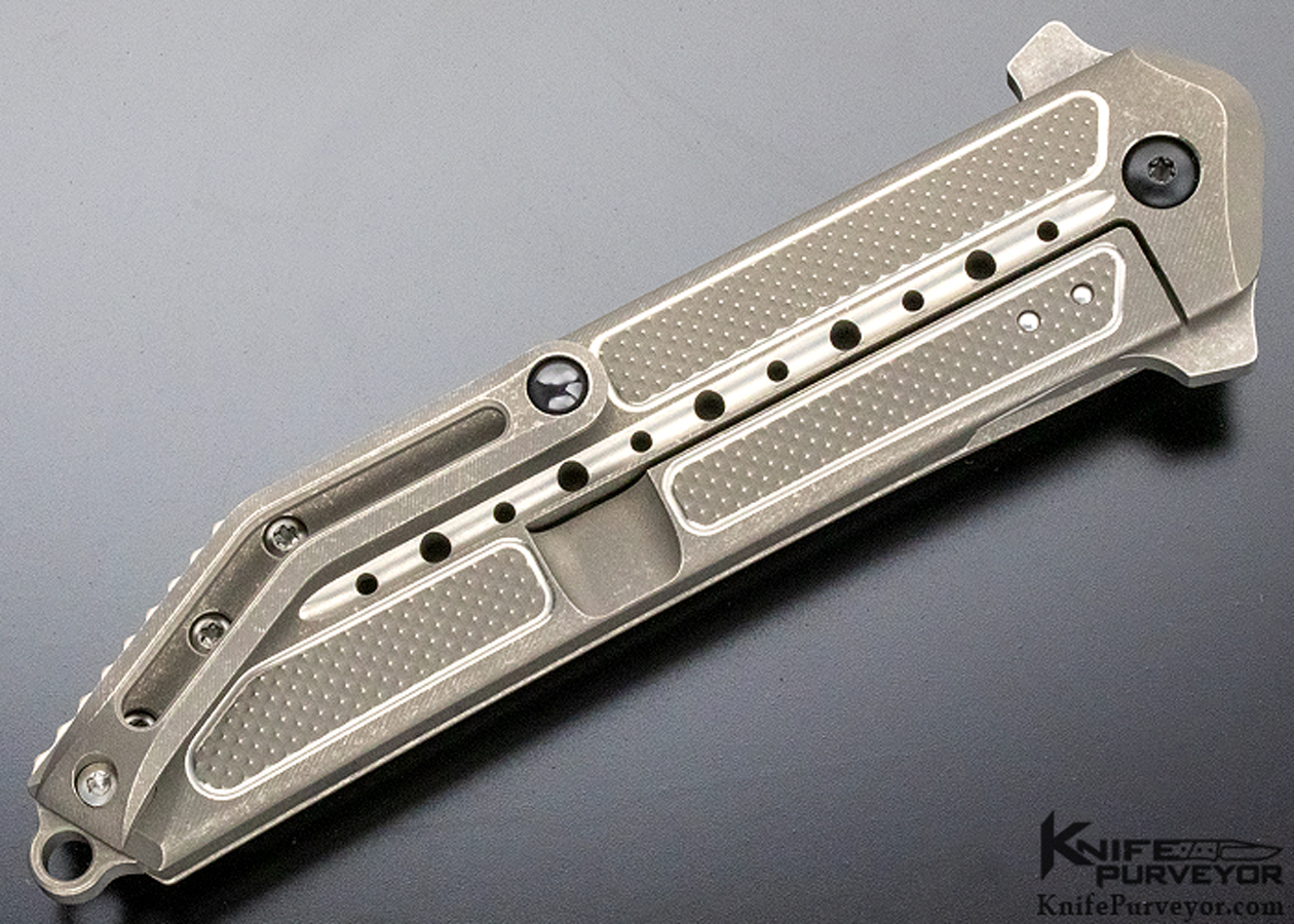 Todd Begg Steelcraft Series Custom Knife Sun Tzu Kwaiken Stonewash