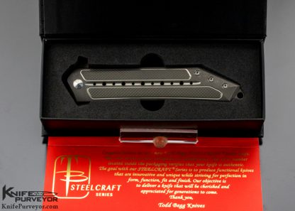 Todd Begg Steelcraft Series Custom Knife Sun Tzu Kwaiken Stonewash - Image 8