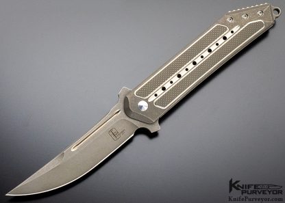 Todd Begg Steelcraft Series Custom Knife Sun Tzu Kwaiken Stonewash