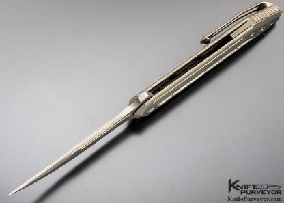 Todd Begg Steelcraft Series Custom Knife Sun Tzu Kwaiken Stonewash - Image 5