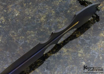 Tanya Begg Custom Knife Integral Titanium Dagger - Image 5