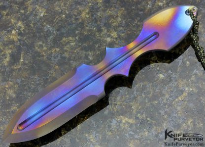 Tanya Begg Custom Knife Integral Titanium Dagger
