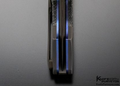 Todd Fischer Custom Knife "Archangel" 4.0 Damascus Linerlock Flipper - Image 10