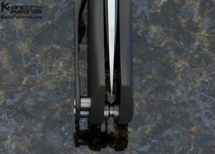 Todd Rexford Custom Knife XL Epicenter Elmax and Titanium Frame Lock - Image 8