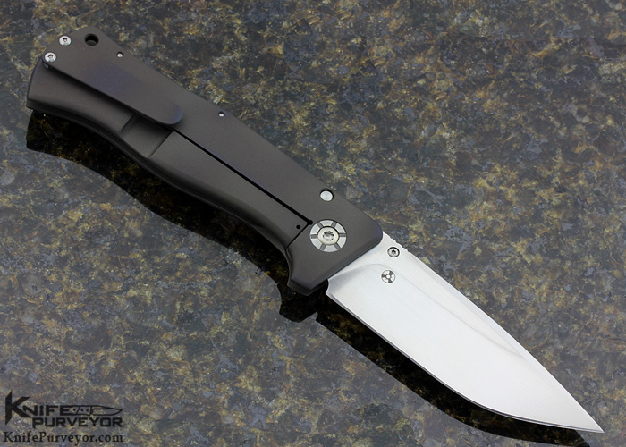 Todd Rexford Custom Knife XL Epicenter Elmax and Titanium Frame Lock - Image 3