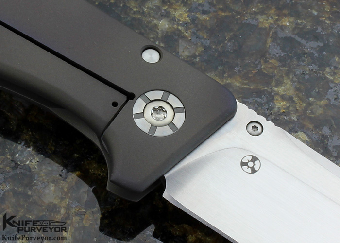 Todd Rexford Custom Knife XL Epicenter Elmax and Titanium Frame Lock - Image 4