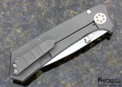 Todd Rexford Custom Knife Injection "TAD" Edition Titanium Frame Lock - Image 3