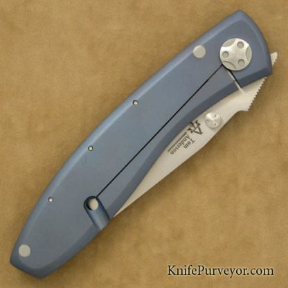 Tom Anderson Custom Knife Alien Model Mohawk Warrior Framelock - Image 3