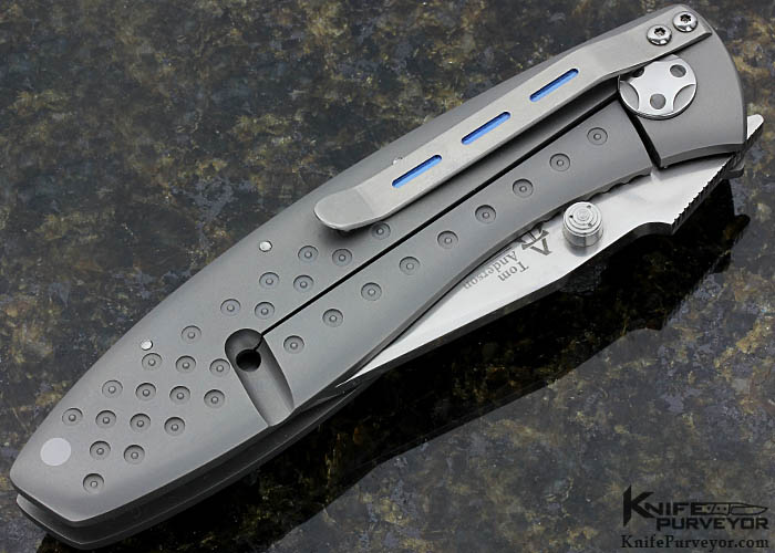Tom Anderson Custom Knife Milled Titanium Mohawk Warrior Framelock - Image 5