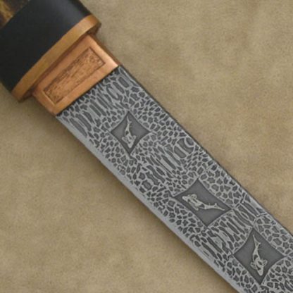 Tom Ferry Custom Knife BAKCA Award Winning Tanto - Image 2