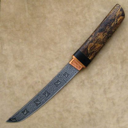 Tom Ferry Custom Knife BAKCA Award Winning Tanto