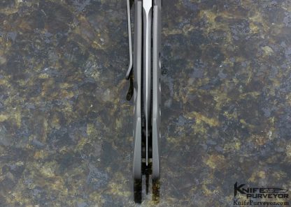 Tom Mayo Custom Knife "Wharny" Titanium Framelock - Image 6