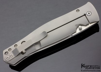 Tom Mayo Custom Knife TNT MOA .308 Tanto Minute Of Angle, Embedded F C 308 WIN Shell Casing CPM 154 with Dual Thumb Studs - Image 3