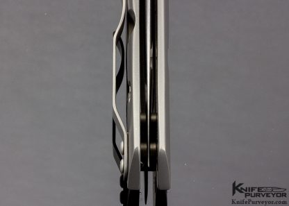 Tom Mayo Custom Knife TNT MOA .308 Tanto Minute Of Angle, Embedded F C 308 WIN Shell Casing CPM 154 with Dual Thumb Studs - Image 7
